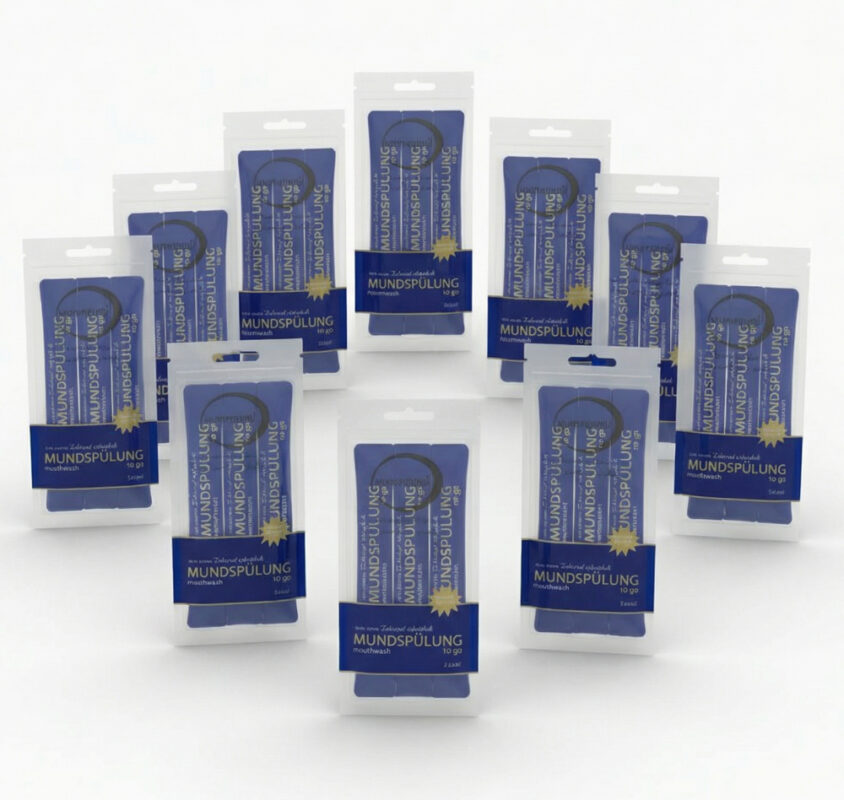 10 3er Packungen Mundspülungen