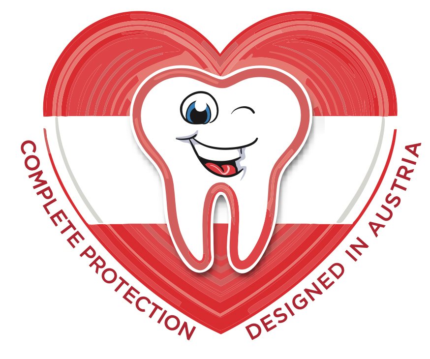 Cartoon von einem Zahn